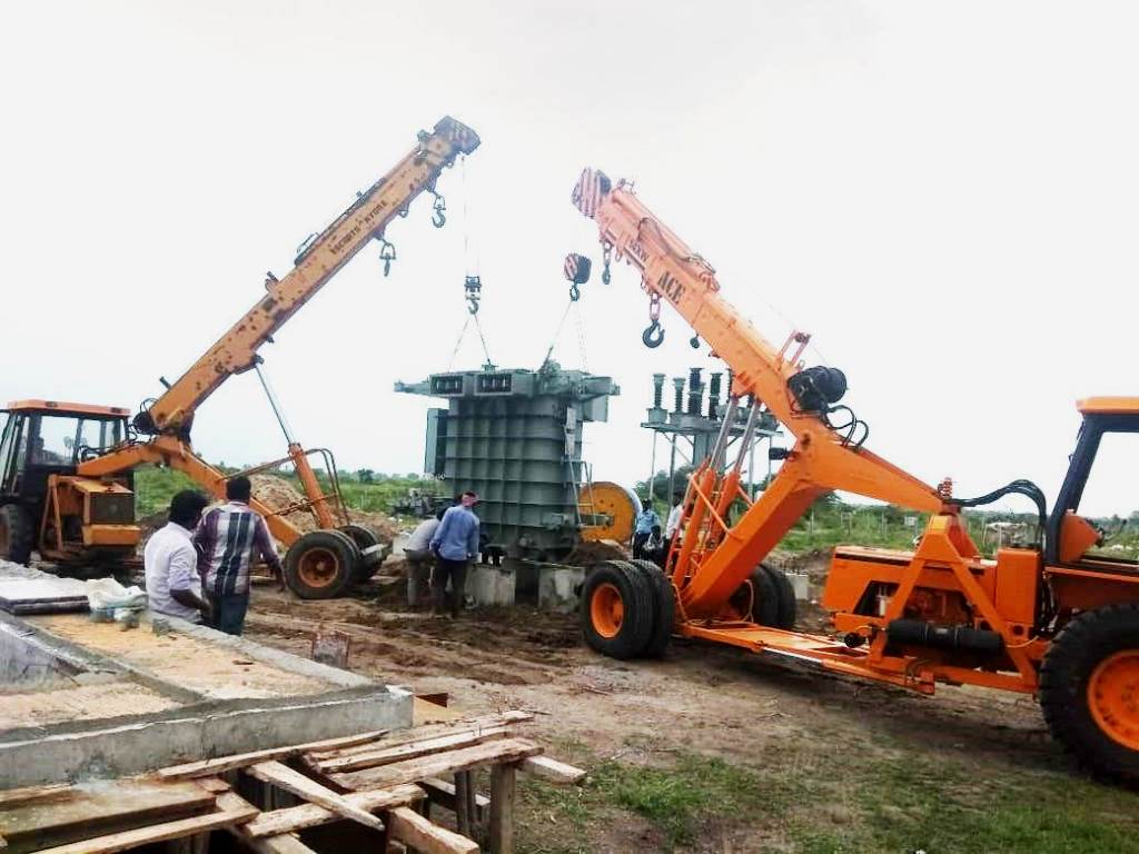 ACDC Infra transformer erection and commissioning project